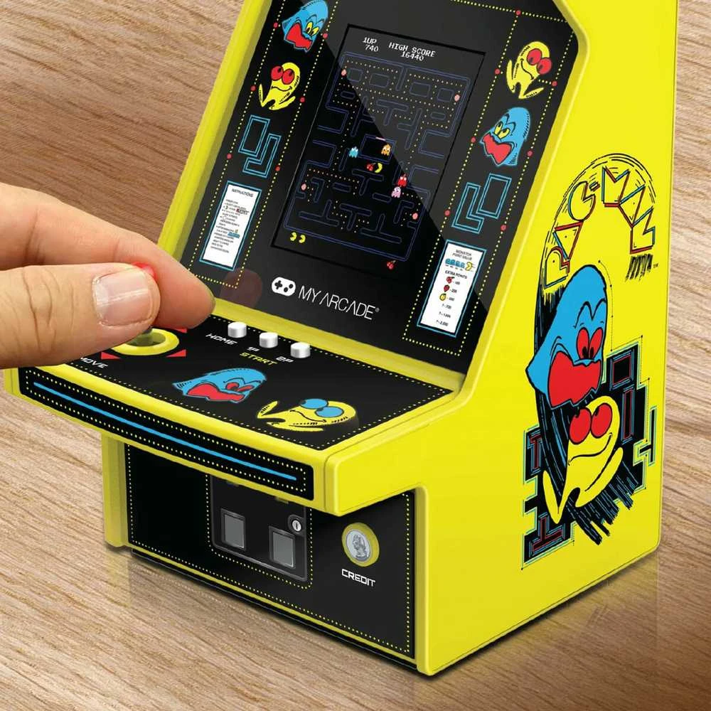Dreamgear MY ARCADE Žaidimų Konsolė Player Pro Pacman 6.75"