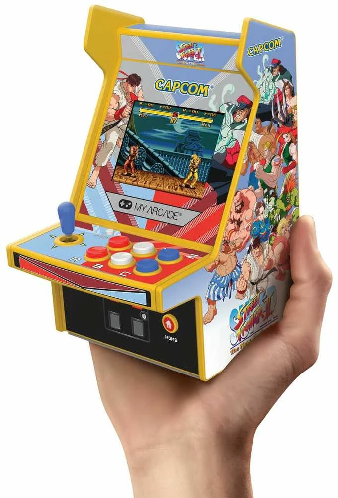 MY ARCADE Žaidimų Konsolė Pro Super Street Fighter 2 6.75"
