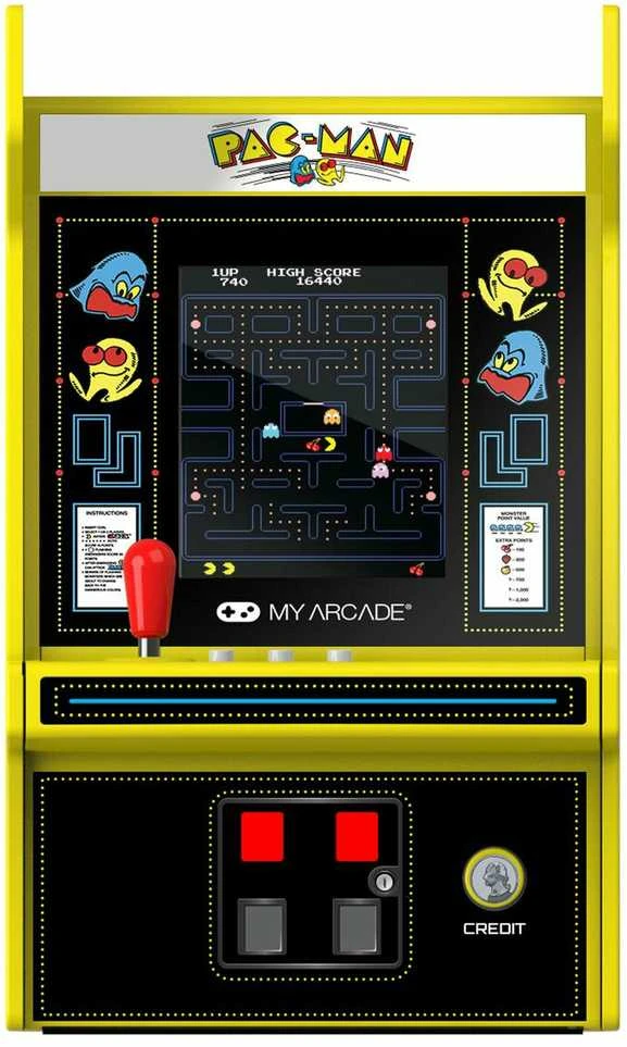 Dreamgear MY ARCADE Žaidimų Konsolė Player Pro Pacman 6.75"