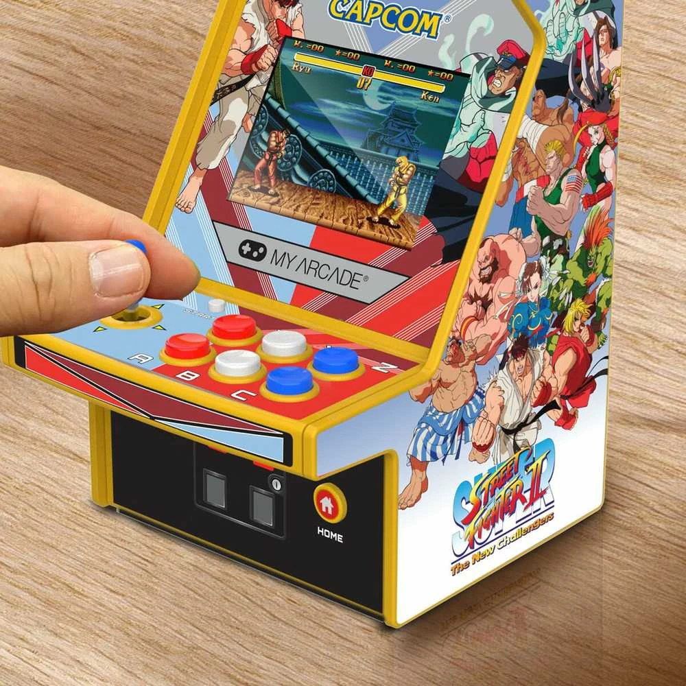 MY ARCADE Žaidimų Konsolė Pro Super Street Fighter 2 6.75"