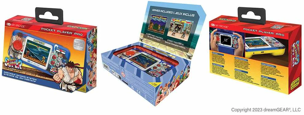 MY ARCADE Žaidimų Konsolė Pro Super Street Fighter 2