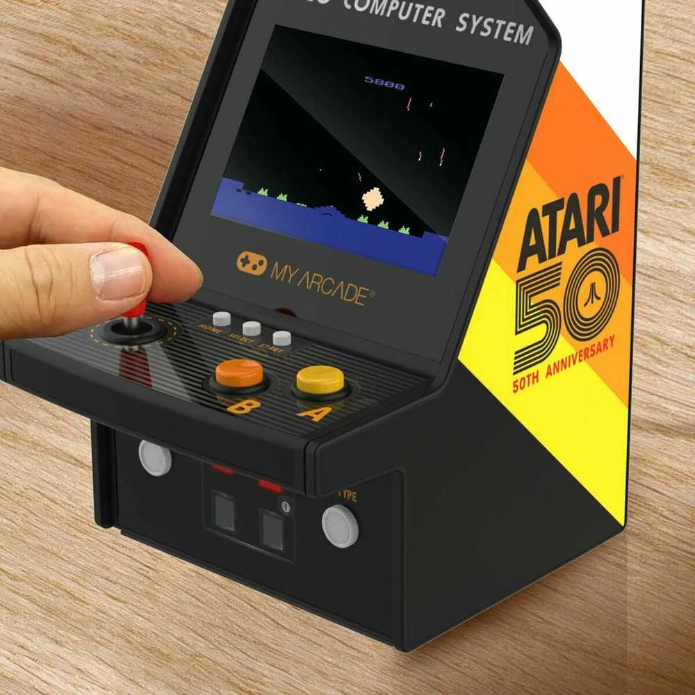 MY ARCADE Mano Arkadinis Mikro Grotuvas Pro Atari 100 Žaidimų 6,75"