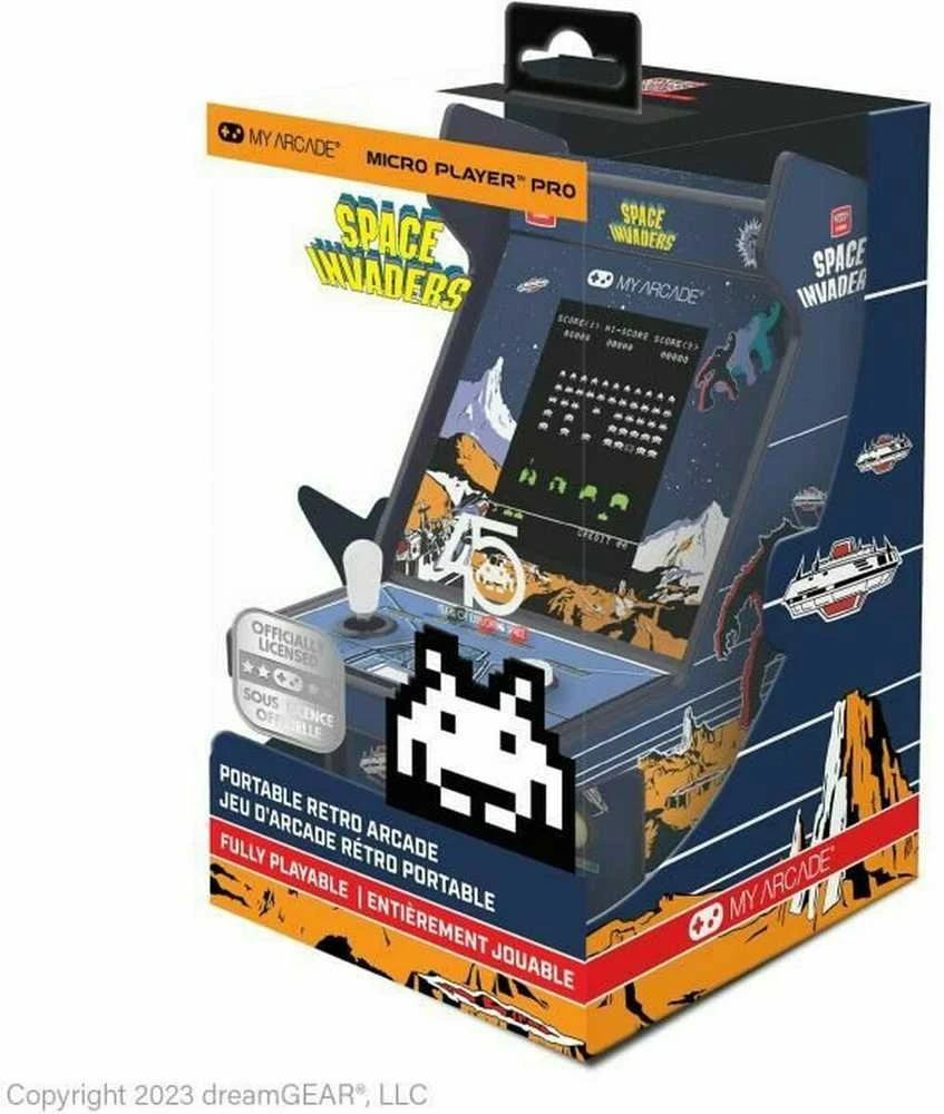 MY ARCADE Žaidimų Konsolė Pro Space Invaders 6,75"