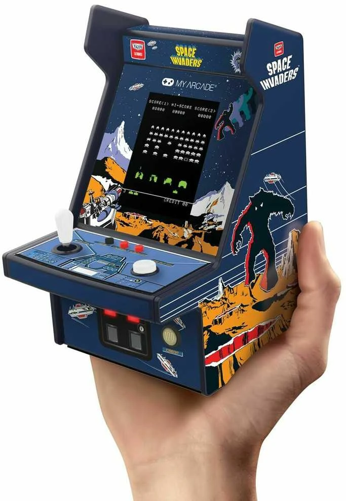 MY ARCADE Žaidimų Konsolė Pro Space Invaders 6,75"