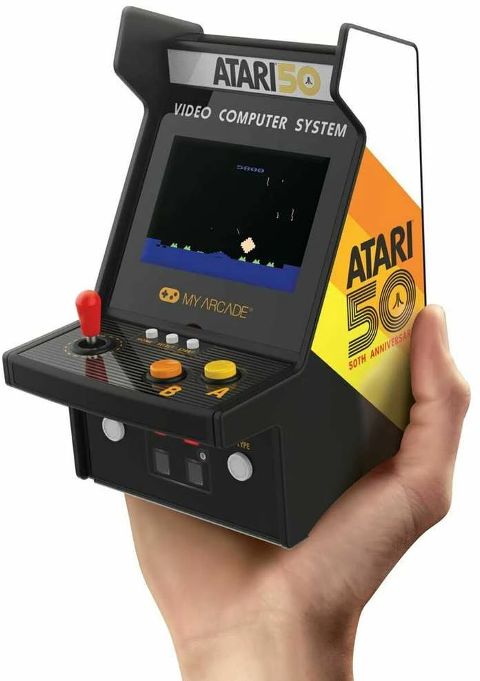 MY ARCADE Mano Arkadinis Mikro Grotuvas Pro Atari 100 Žaidimų 6,75"