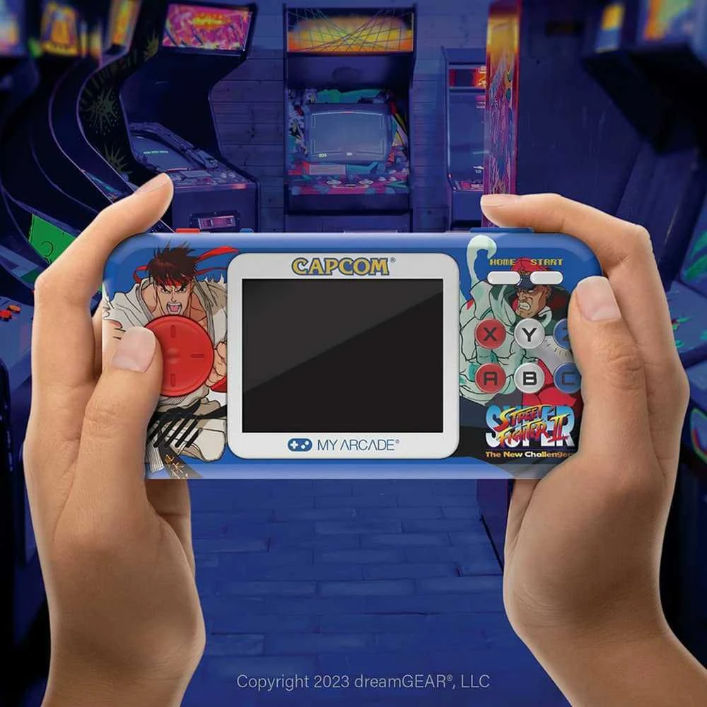 MY ARCADE Žaidimų Konsolė Pro Super Street Fighter 2