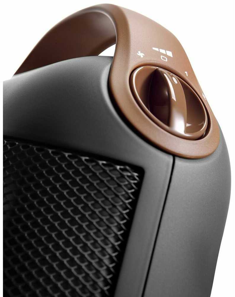 De'Longhi keraminis elektrinis šildytuvas 1800 W, 2 galios lygiai HFX30C18.AG