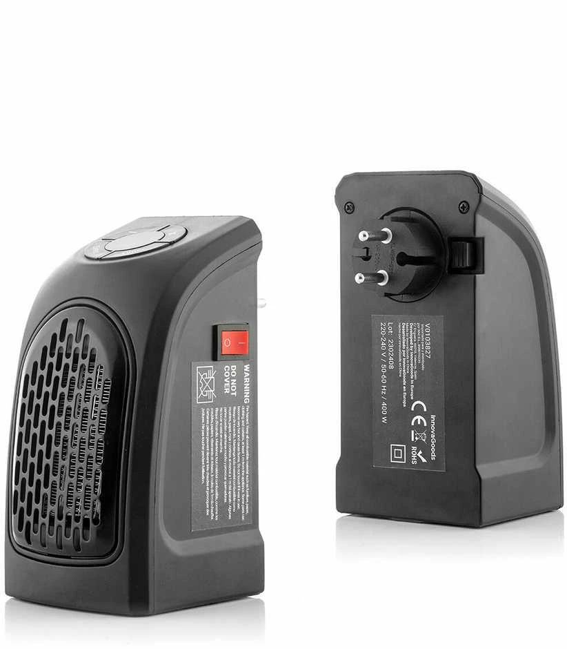 Nešiojamas mažas kištukinis šildytuvas Heatpod InnovaGoods 400 W