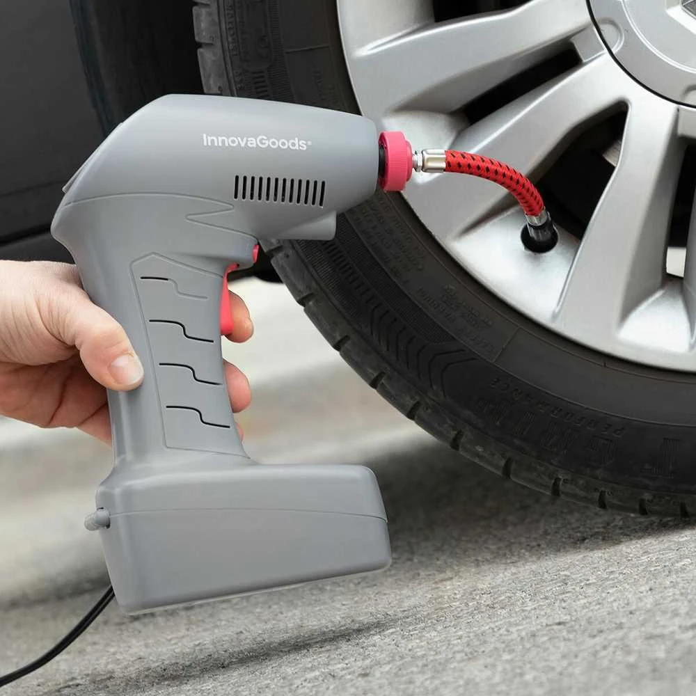 kompresorius automobilinis InnovaGoods przenośny kompresorius powietrza LED Airpro+ [V0103048]
