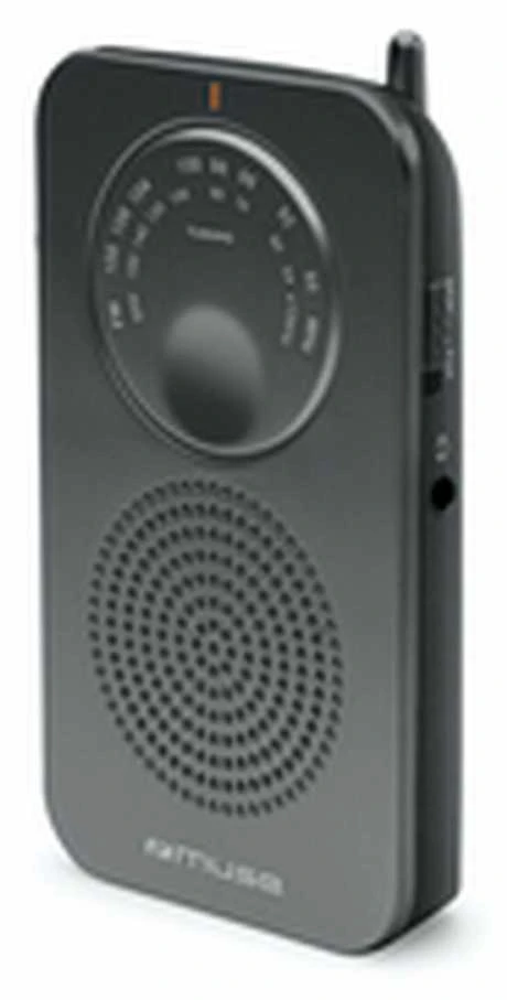 Muse | Pocket radio | M-01 RS | Juodas