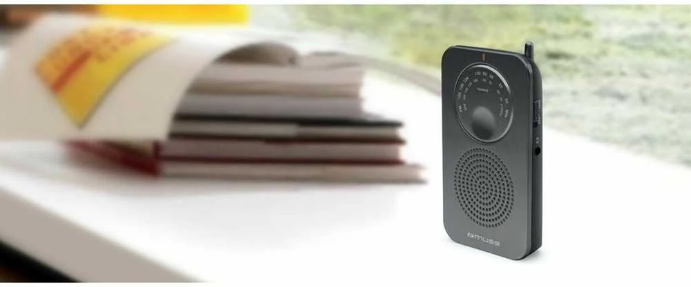 Muse | Pocket radio | M-01 RS | Juodas
