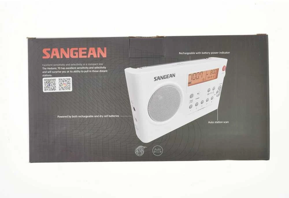 Radijas Sangean Digital Tuning AM / FM, baltas / PR-D7