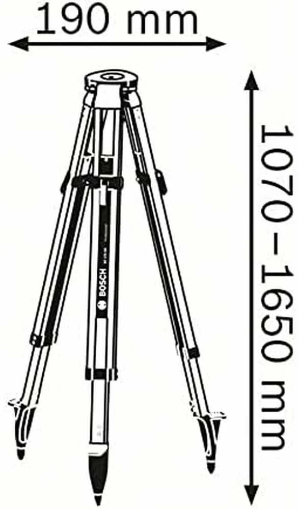 Bosch BT 170 HD, CT 5/8", 107-165 cm