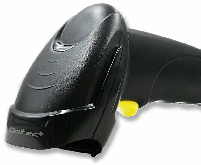 QOLTEC 50876 lazerinis scanner 1D USB Juodas