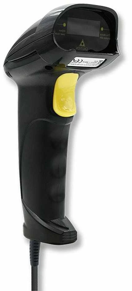 QOLTEC 50876 lazerinis scanner 1D USB Juodas