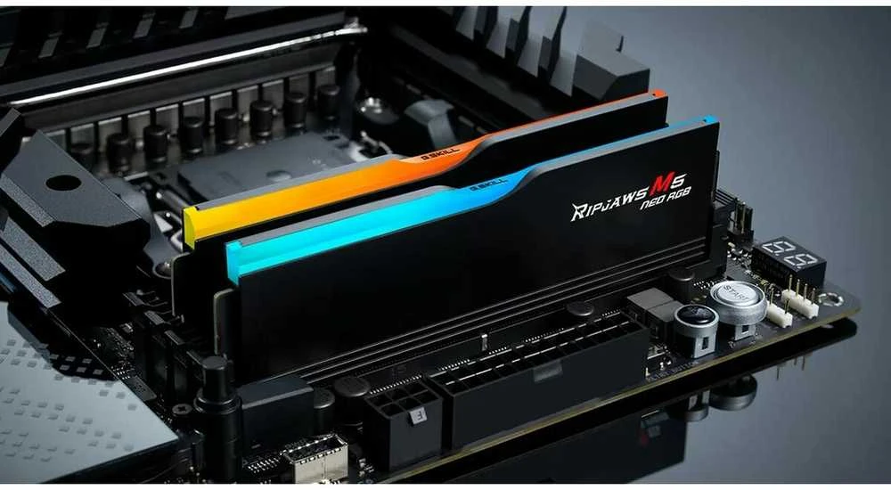 G.Skill | Ripjaws M5 Neo RGB | 32 GB | DDR5 | 6000 MHz | Kompiuteris/serveris | Registracijos Nr. | ECC Nr.