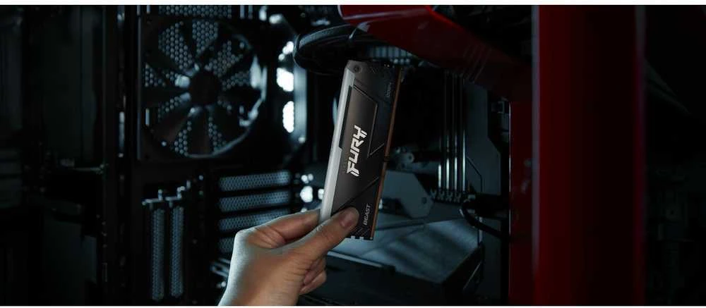 RAM Kingstonas | Fury Beast | 16 GB | DDR4 | 1600 MHz | PC/serveris | Registracijos Nr. | ECC Nr