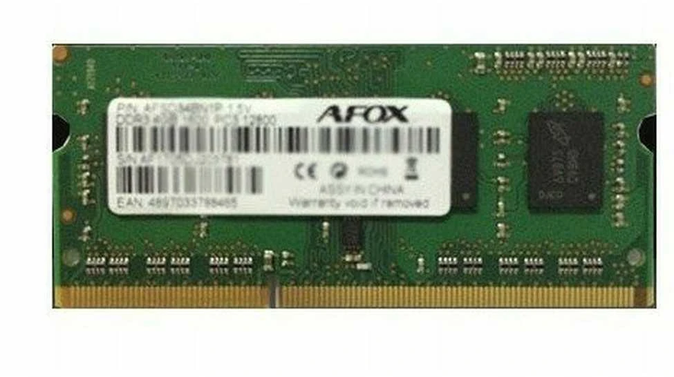 RAM AFOX SO-DIMM DDR3 8GB atminties modulis 1333 MHz