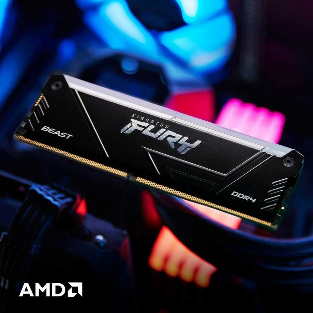 RAM Kingstonas | Fury Beast | 16 GB | DDR4 | 3200 MHz | PC/serveris | Registracijos Nr. | ECC Nr