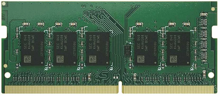 Synology 8GB DDR4 SODIMM atminties modulis iš arti