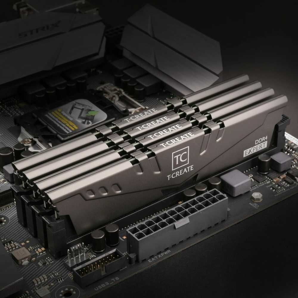 Vidinė atmintis (RAM) TeamGroup T-Create Expert Black, DDR4, 32GB, 3200MHz