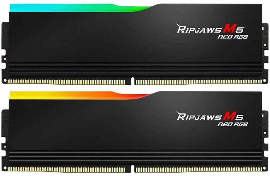 G.Skill | Ripjaws M5 Neo RGB | 32 GB | DDR5 | 6000 MHz | Kompiuteris/serveris | Registracijos Nr. | ECC Nr.