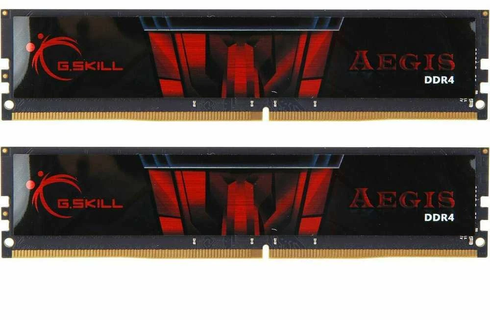Stacionaraus kompiuterio atmintis G.Skill Aegis | 2x16 GB | DDR4 | 2666 MHz | ‎F4-2666C19D-32GIS