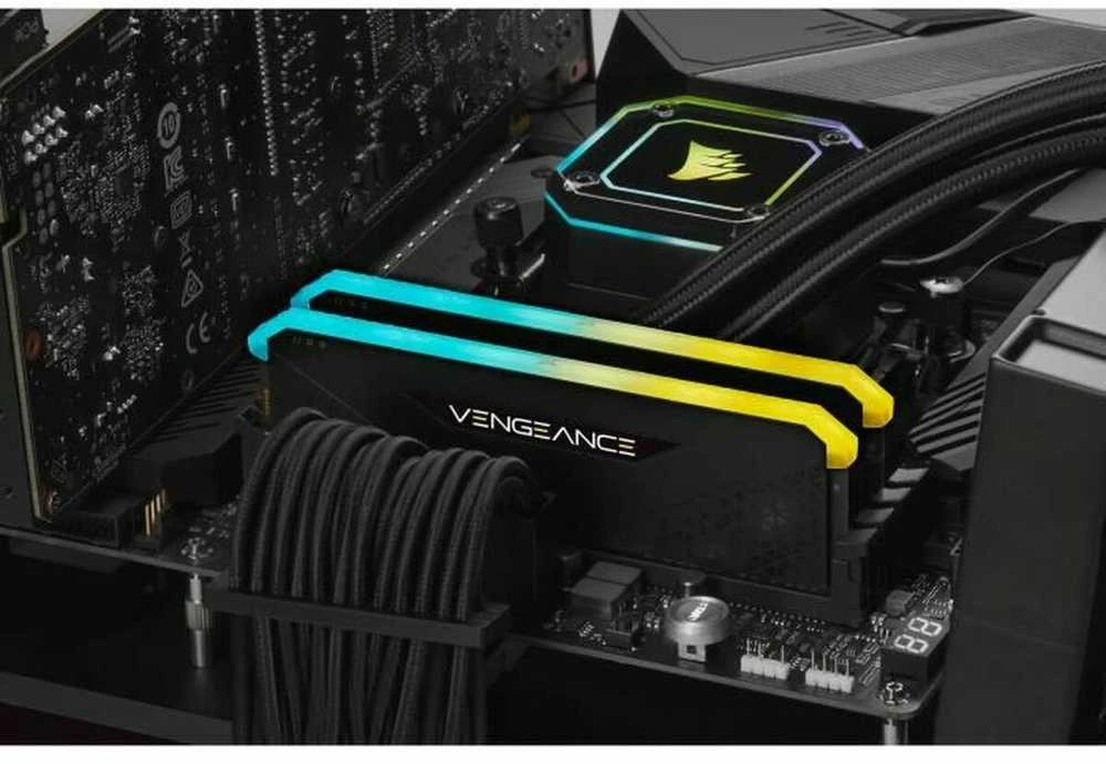 RAM Corsair VENGEANCE RGB RS 32 GB, DDR4, 3200 MHz, kompiuteris/serveris, registracijos Nr., ECC Nr.