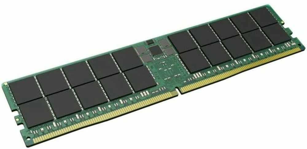 Kingston 16GB DDR5 ECC atmintinė su juodais lustais