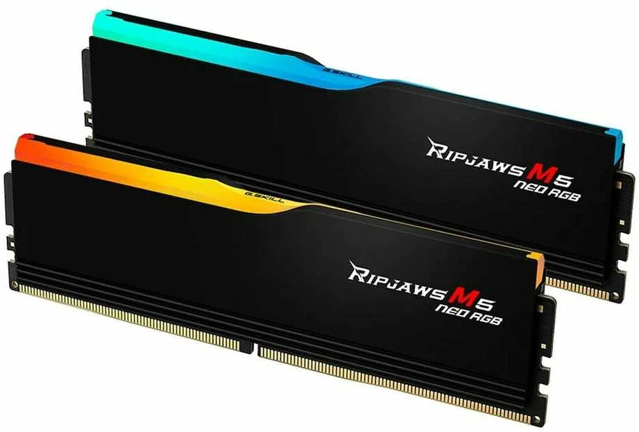 G.Skill | Ripjaws M5 Neo RGB | 32 GB | DDR5 | 6000 MHz | Kompiuteris/serveris | Registracijos Nr. | ECC Nr.