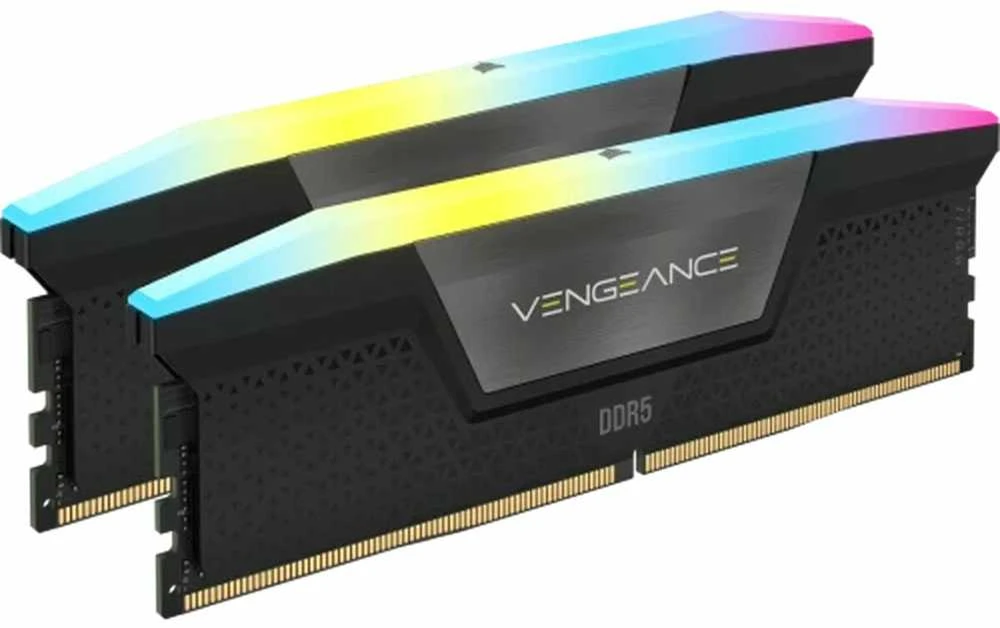 Corsair Vengeance DDR5 operatyvioji atmintis su RGB apšvietimu