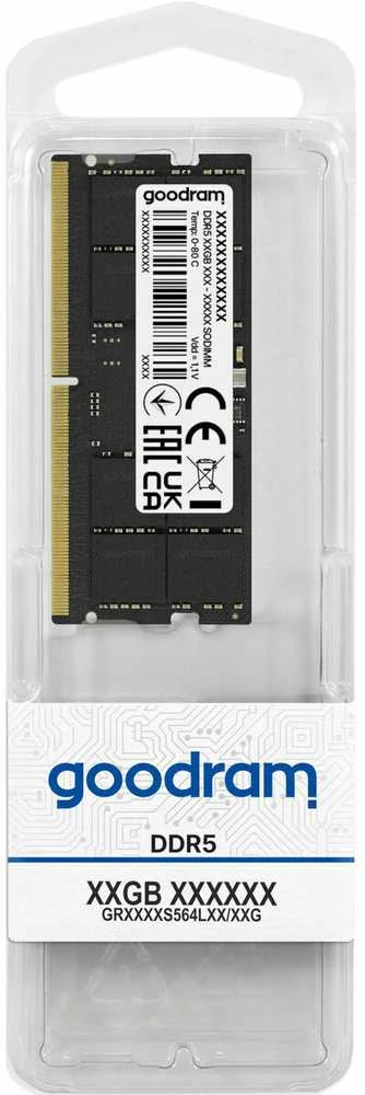 „Goodram GR4800S564L40/32G“ atminties modulis 32 GB 1 x 32 GB DDR5