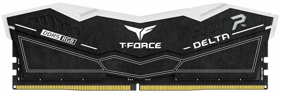 DDR5 RAM T-FORCE Delta juoda su RGB apšvietimu