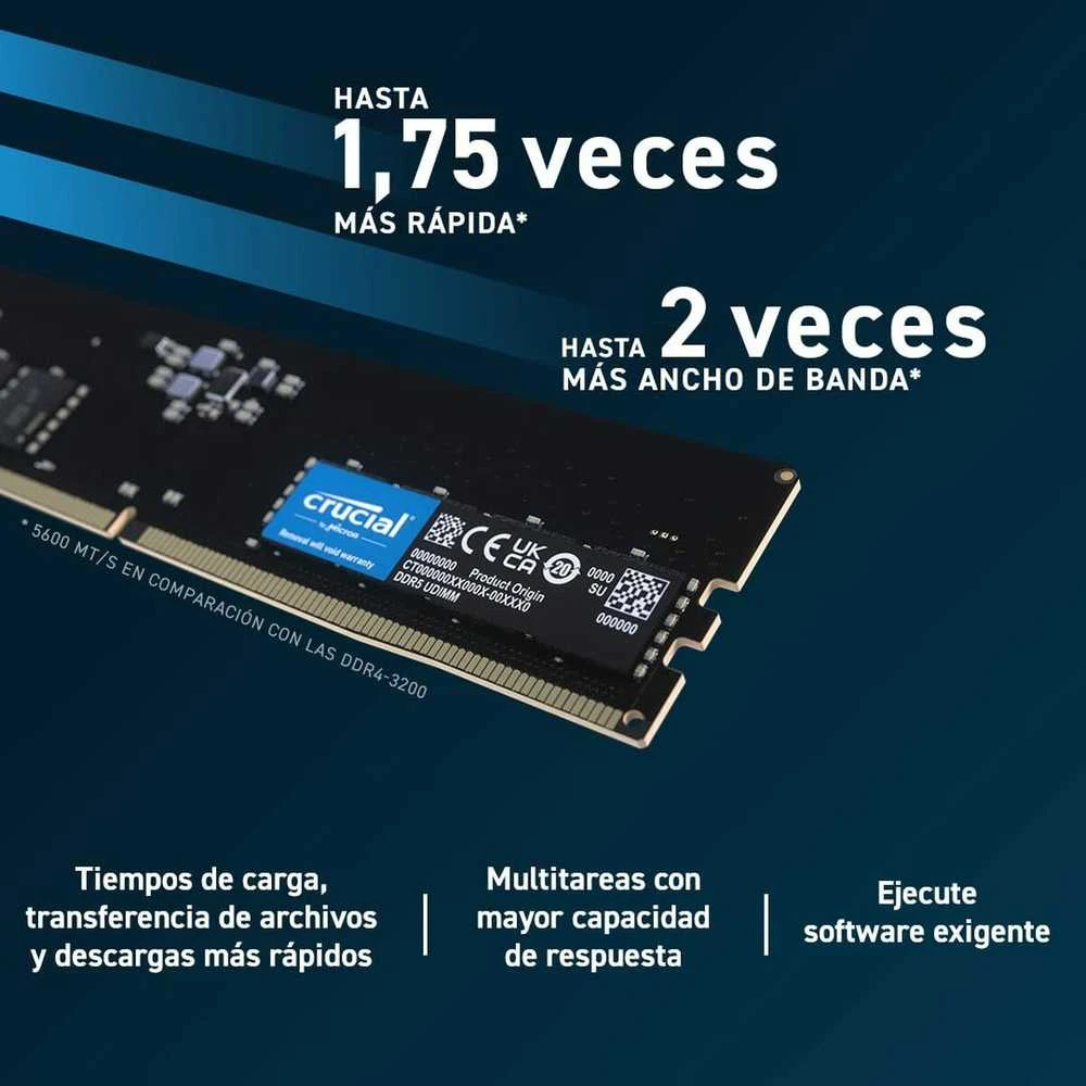 Operatyvioji atmintis (RAM) Crucial CT2K16G56C46U5