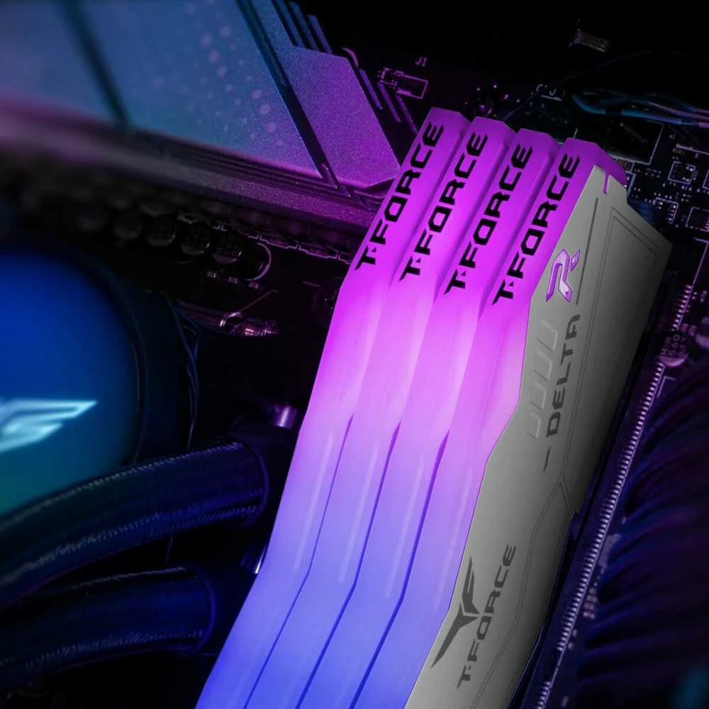 RAM Team Group Komandos grupė TeamGroup T-Force Delta RGB, DDR5, 32 GB, 6000MHz, CL38 (FF4D532G6000HC38ADC01)