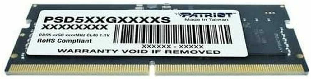 Patriot DDR5 SODIMM operatyviosios atminties modulis