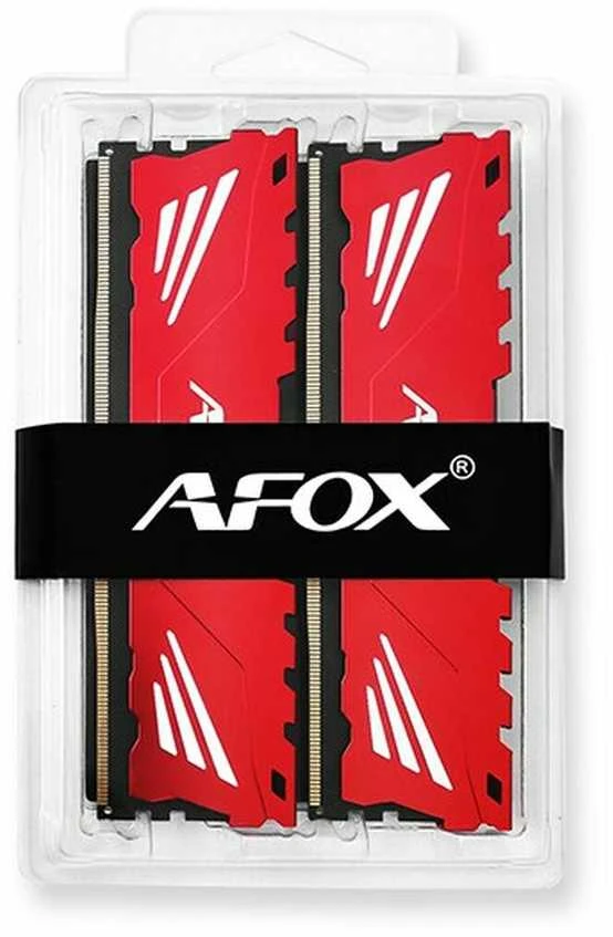 AFOX GAMING DDR4 2X16GB 3200MHZ CL16 XMP2 Raudonas