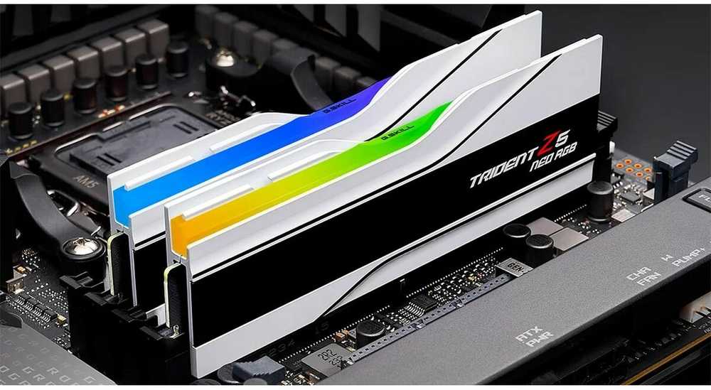 RAM G.Skill Trident Z5 Neo RGB F5-8000J3848H16GX2-TZ5NR atminties modulis 32 GB 2 x 16 GB DDR5