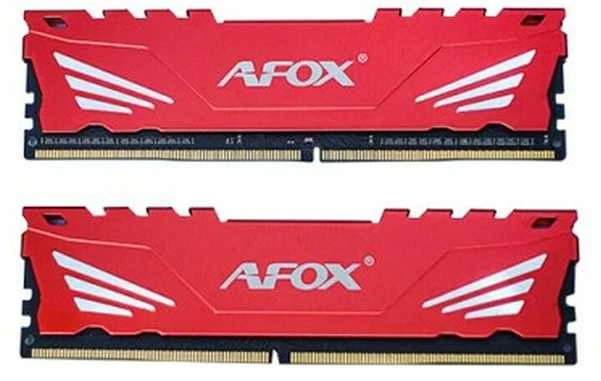 Dvi AFOX DDR4 3200MHz operatyviosios atminties plokštės