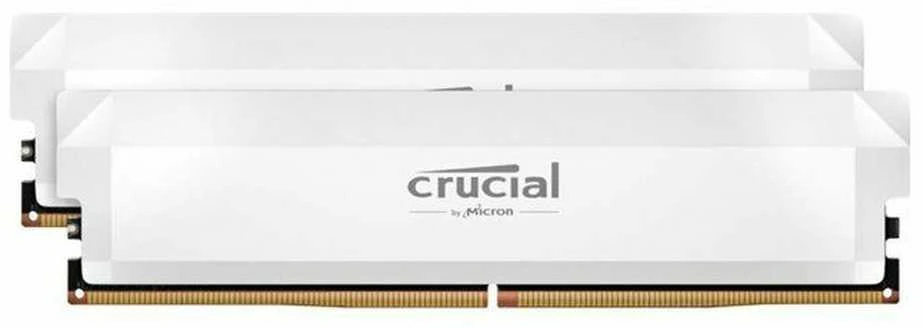 RAM Crucial Pro Overclocking 32GB [2x16GB 6000MHz DDR5 CL36 UDIMM] balta