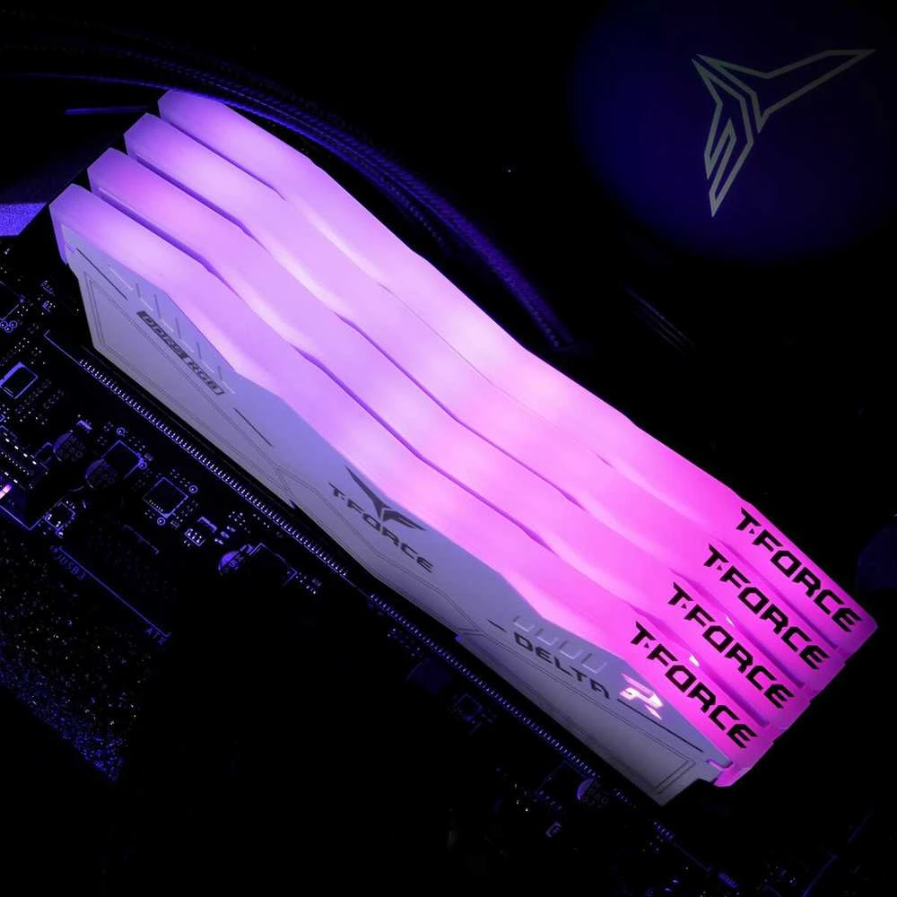 RAM Team Group Komandos grupė TeamGroup T-Force Delta RGB, DDR5, 32 GB, 6000MHz, CL38 (FF4D532G6000HC38ADC01)