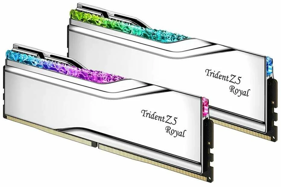 G.Skill Trident Z5 Royal DDR5 atmintis su RGB kristalais