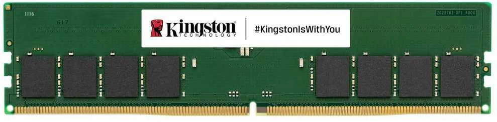Kingston DDR5 RAM modulio priekinis vaizdas