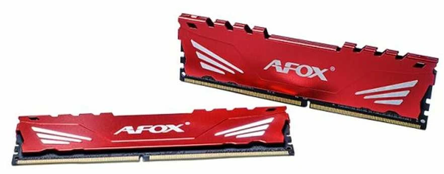 AFOX Gaming DDR4 raudonos atminties moduliai