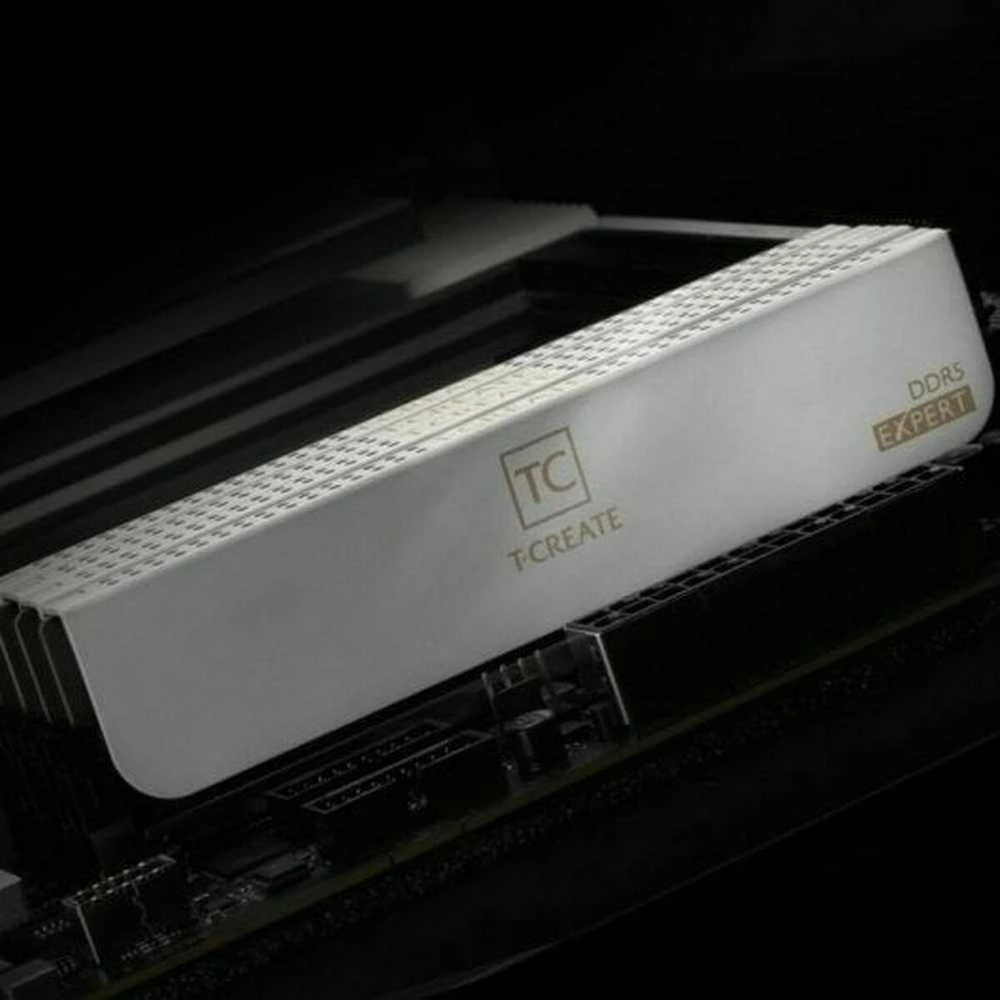 Team Group T-Create Expert DDR5-6000 RAM, CL30, XMP / EXPO - 32 GB Dual Kit, juodos spalvos