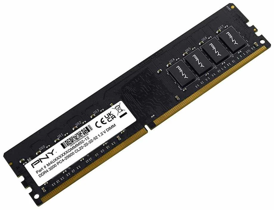 RAM PNY MD16GSD43200-TB atminties modulis 16 GB 1 x 16 GB DDR4 288-pin DIMM