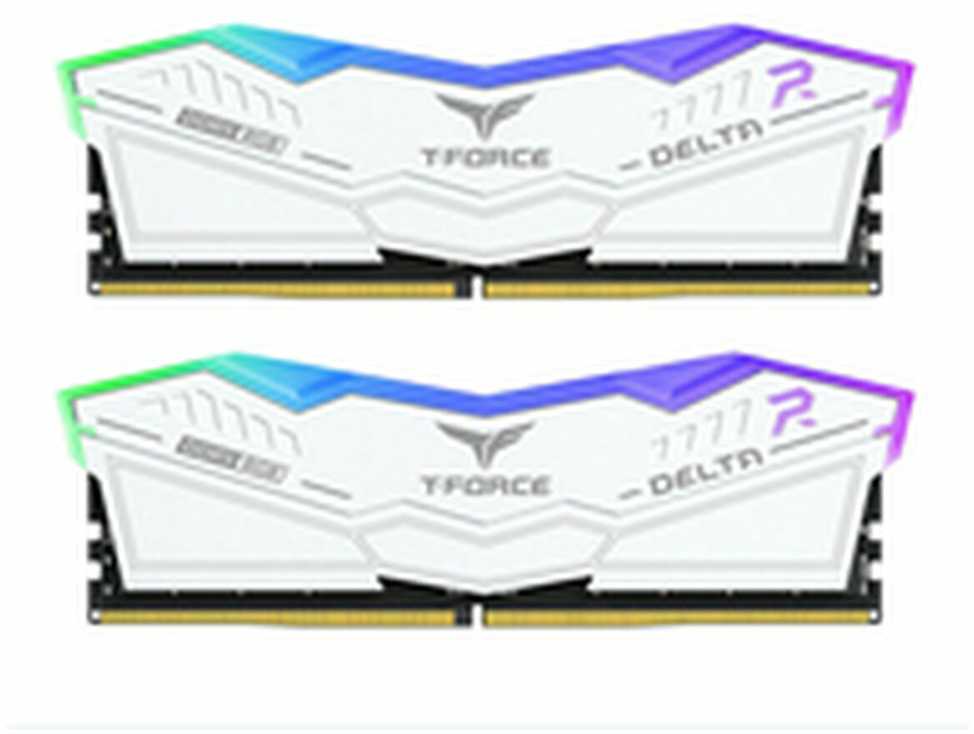 Nešiojamo kompiuterio atmintis Team Group Teamgroup operatyvioji atmintis T-Force Delta RGB FF4D532G6400HC32ADC01, DDR5, 16 GB, 6400 MHz, CL32, 1.35 V, 2 modulių rinkinys