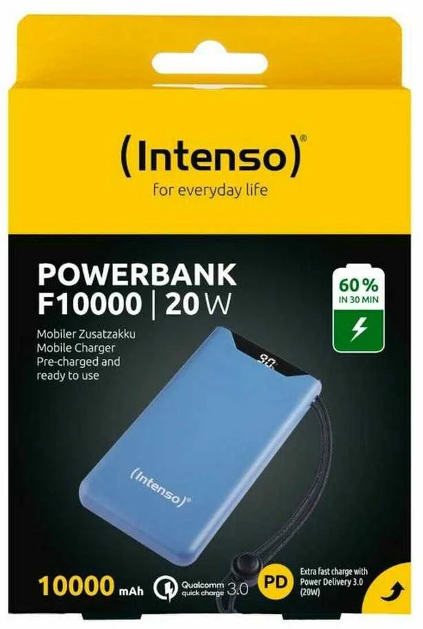 Intenso Intenso 7332055 maitinimo blokas ličio polimeras (LiPo) 20000 mAh Mėlyna