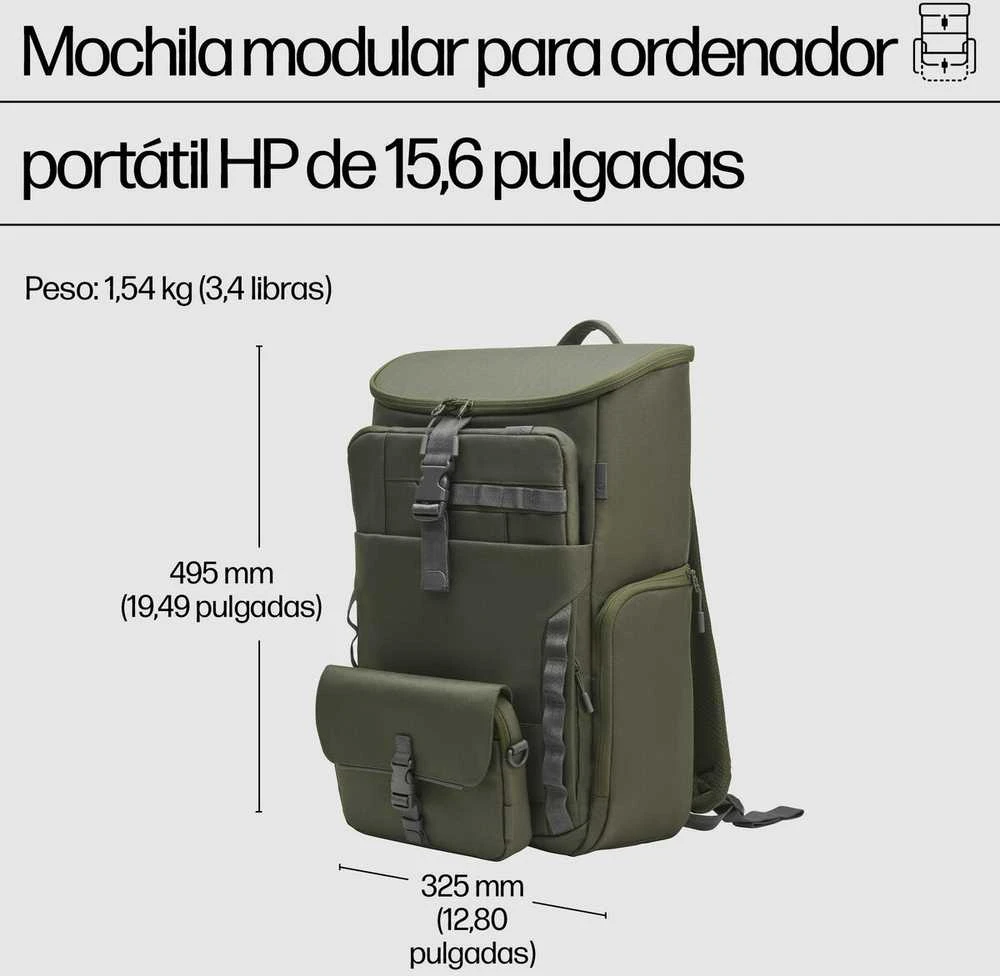 Hewlett Packard (HP) HP 15.6" Modular Nešiojamas kompiuteris Backpack