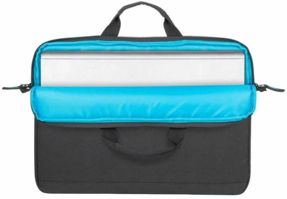 Dėklas RIVACASE 5516 juodas Gremio-ECO Nešiojamas kompiuteris case 15.6-16"